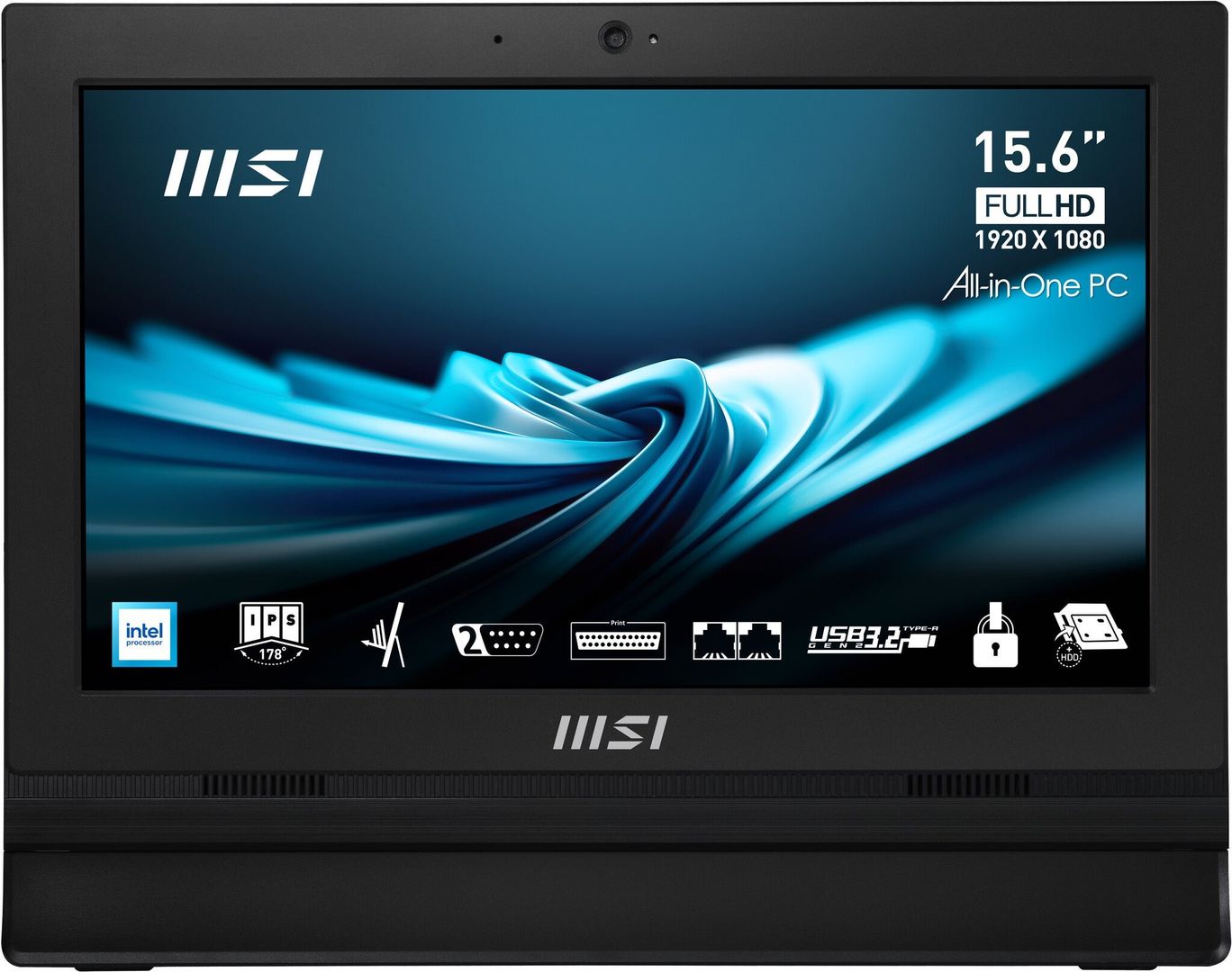 MSI Pro AP162T ADL Intel N100 All in One PC. (4GB RAM. 128GB SSD. Wind - Image 1