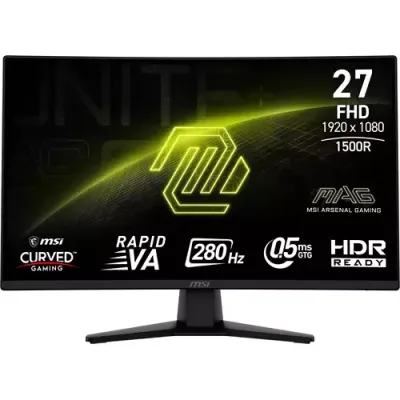 MSI MAG 274CXF computer monitor 68.6 cm (27") 1920 x 1080 pixels Full HD Black - Thumbnail 2