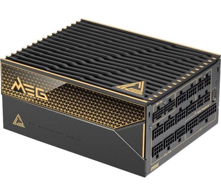MSI MEG Ai1600T PCIE5 power supply unit 1600 W 24-pin ATX ATX Black