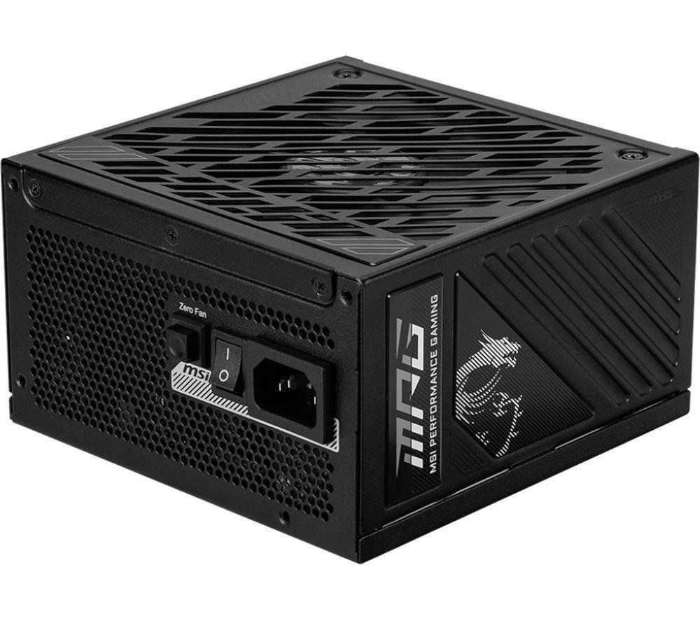 MSI MPG A1250GS PCIE5 power supply unit 1250 W 20+4 pin ATX ATX Black - Image 1