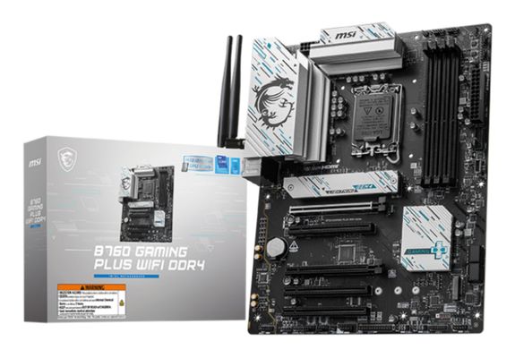 MSI B760 GAMING PLUS WIFI DDR4 motherboard Intel B760 LGA 1700 ATX