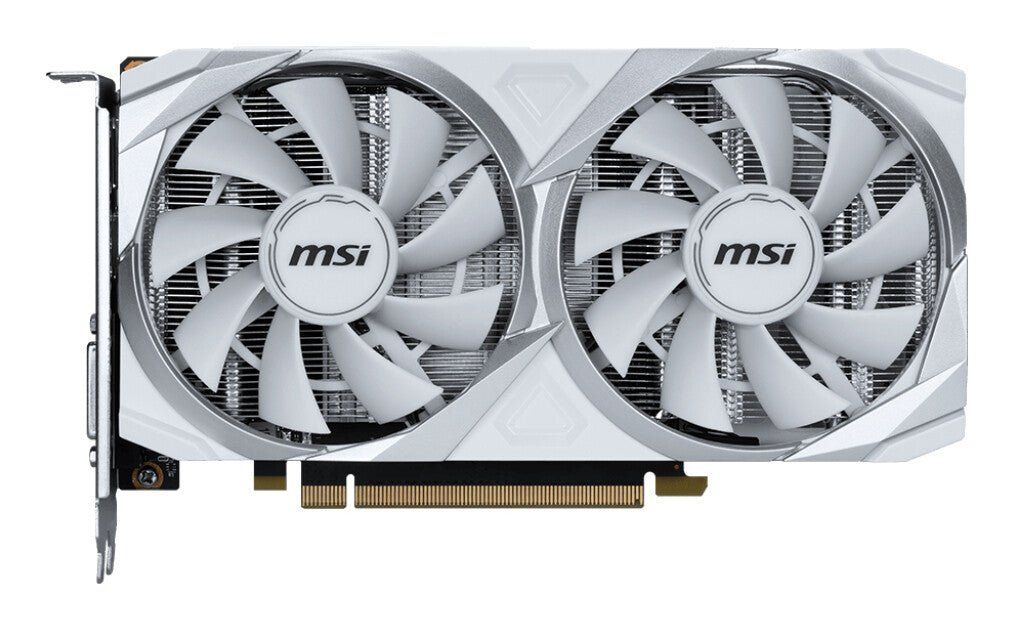 MSI VENTUS RTX 3050 2X XS WHITE 8G OC NVIDIA GeForce RTX 3050 8 GB GDDR6 - Image 1