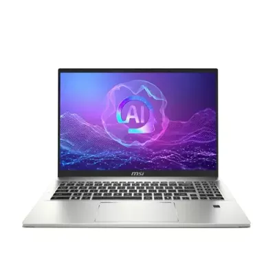 MSI Prestige A16 AI+ A3HMG-028UK AMD Ryzen AI 9 365 Laptop 40.6 cm (16") Quad HD+ 32 GB LPDDR5x-SDRAM 1 TB SSD Wi-Fi 7 (802.11be) Windows 11 Home Silver - Thumbnail 2