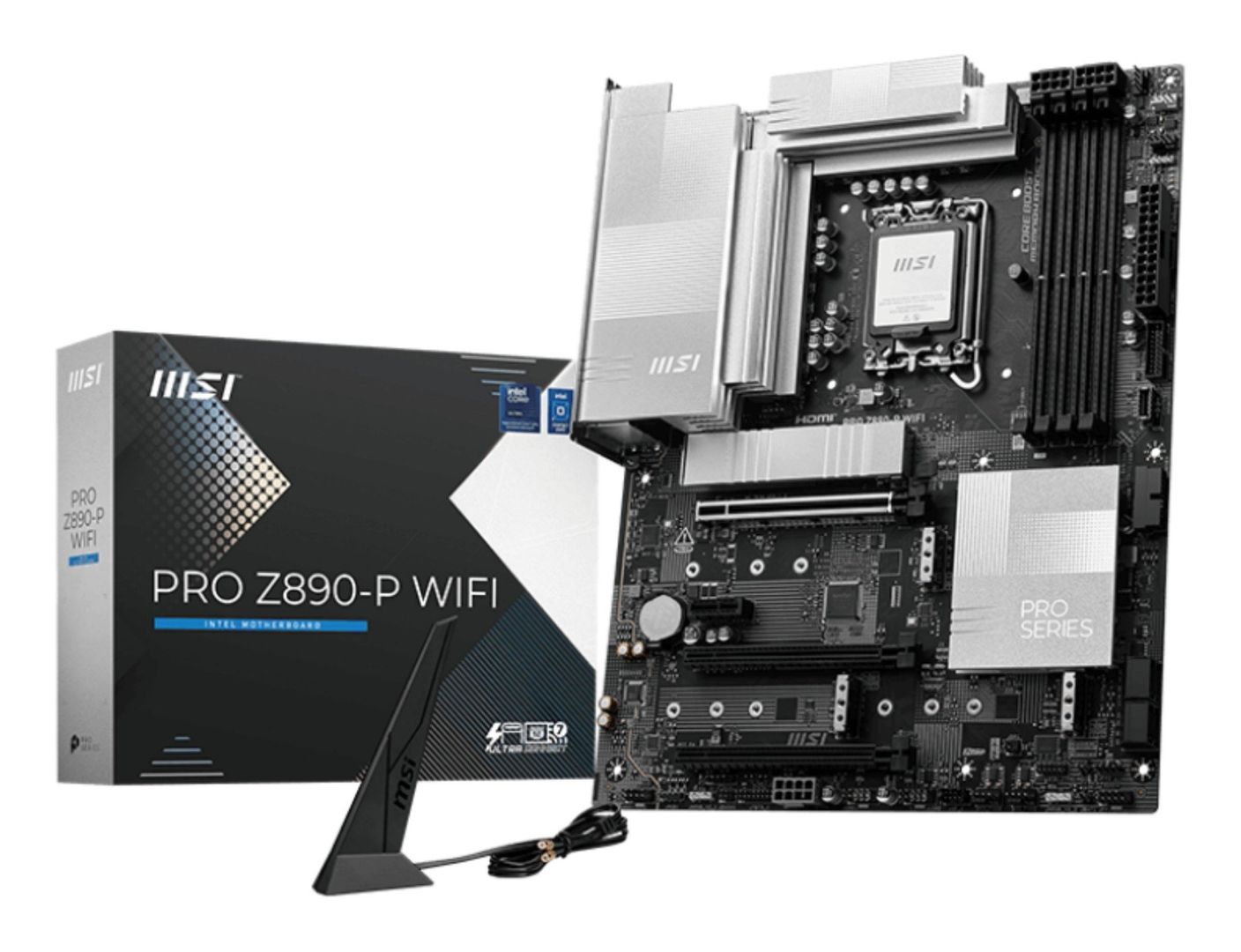 MSI PRO Z890-P WIFI motherboard Intel Z890 LGA 1851 (Socket V1) ATX - Image 1