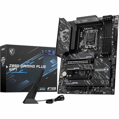 MSI Z890 GAMING PLUS WIFI motherboard Intel Z890 LGA 1851 (Socket V1) ATX