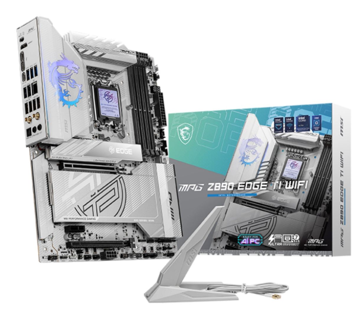MSI MPG Z890 EDGE TI WIFI motherboard Intel Z890 LGA 1851 (Socket V1) ATX - Image 1