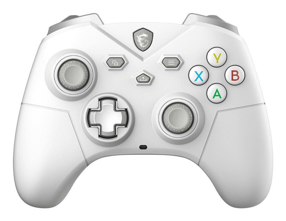 MSI FORCE GC300 WIRELESS WHITE USB 2.0 Gamepad Analogue PC - Image 1