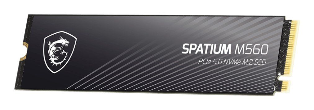 MSI Spatium M560 PCIE 5.0 NVME M.2 1TB PCI Express 5.0 3D NAND - Image 1
