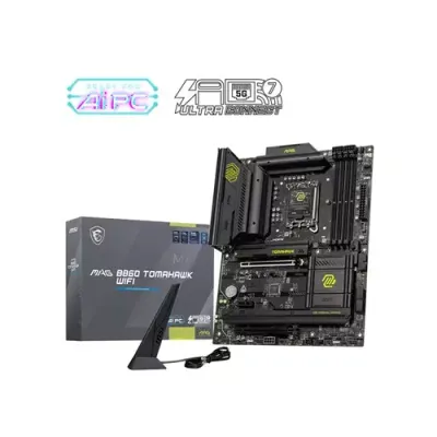 MSI MAG B860 TOMAHAWK WIFI motherboard Intel B860 LGA 1851 (Socket V1) ATX - Thumbnail 2
