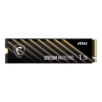 MSI SPATIUM M470 PRO PCIe 4.0 NVMe M.2 2 TB PCI Express 4.0 3D NAND - Thumbnail 3