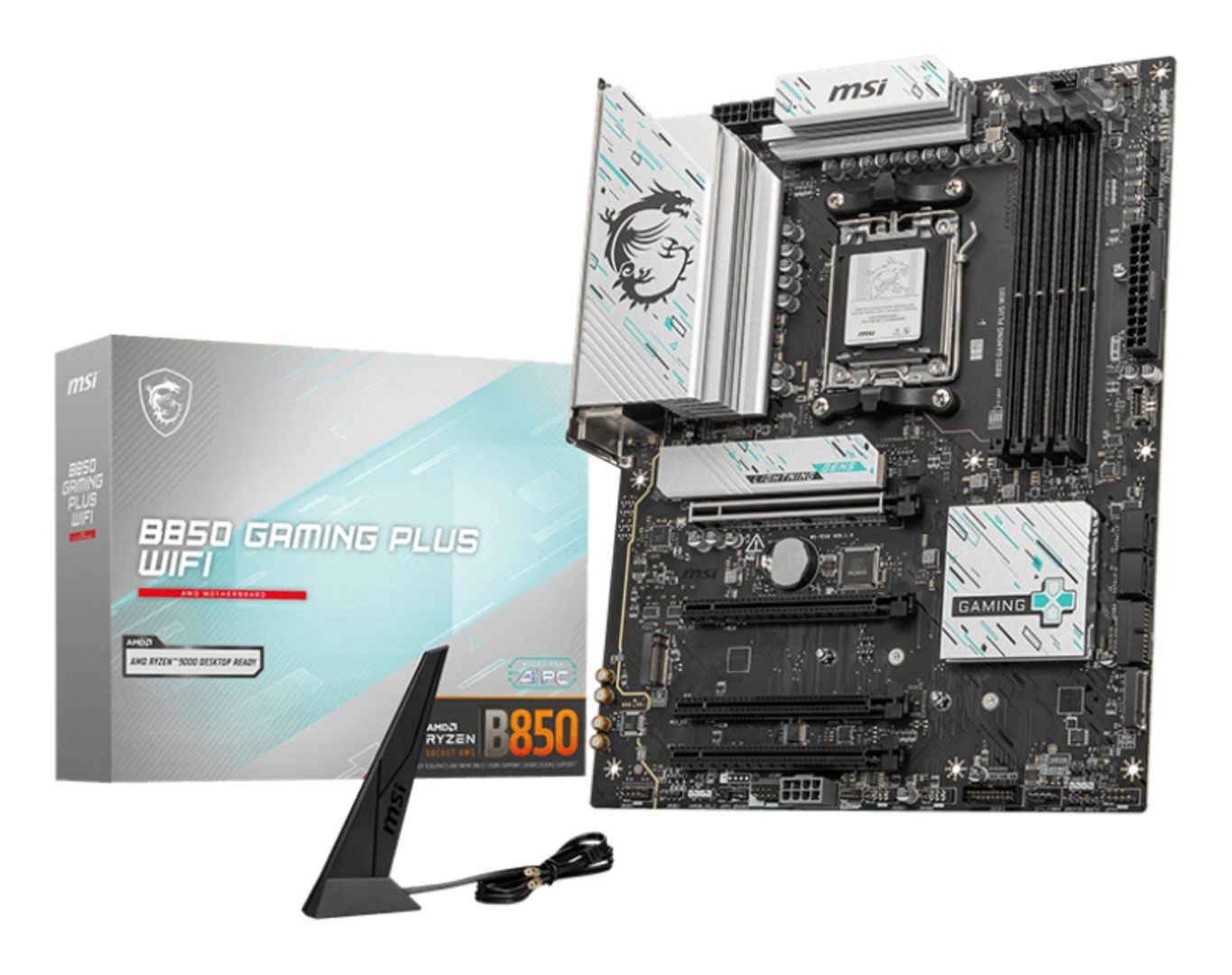 MSI B850 GAMING PLUS WIFI motherboard AMD B850 Socket AM5 ATX - Image 1