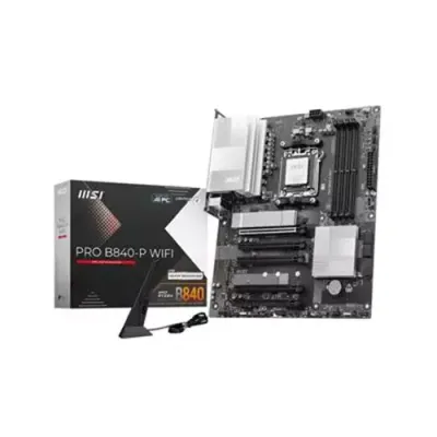 MSI PRO B840-P WIFI motherboard AMD B840 Socket AM5 ATX - Thumbnail 2