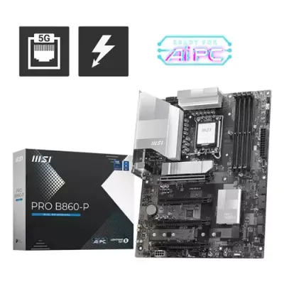 MSI PRO B860-P motherboard Intel B860 LGA 1851 (Socket V1) ATX - Thumbnail 2