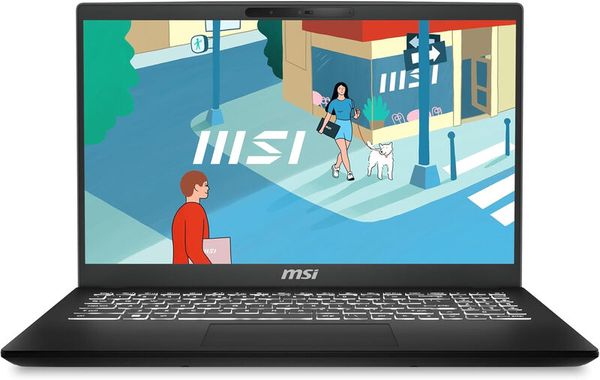 MSI Modern 15 H C13M-274UK Intel Core i7 i7-13700H Laptop 39.6 cm (15.6") Full HD 16 GB DDR4-SDRAM 512 GB SSD Wi-Fi 6E (802.11ax) Windows 11 Home Black - Thumbnail 2