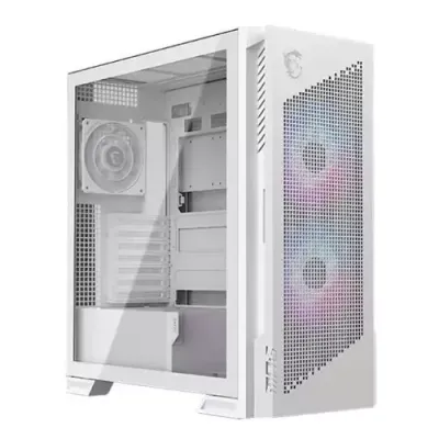 MSI MPG VELOX 300R AIRFLOW PZ Midi Tower White - Thumbnail 2