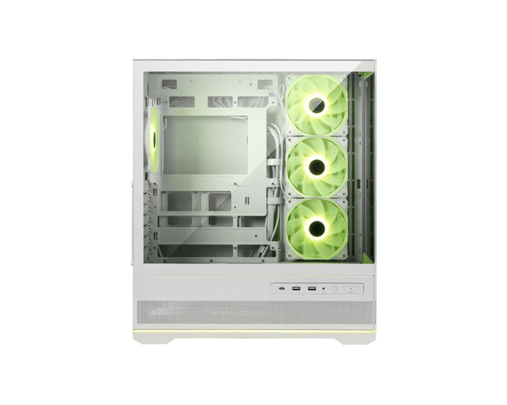 MSI MAG PANO 110R PZ WHITE computer case Midi Tower - Image 1