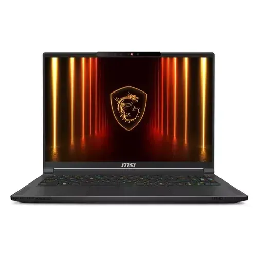 MSI Stealth A16 AI+ A3XWJG-001UK AMD Ryzen AI 9 370 Laptop 40.6 cm (16") Quad HD+ 64 GB LPDDR5x-SDRAM 2 TB SSD NVIDIA GeForce RTX 5090 Wi-Fi 7 (802.11be) Windows 11 Pro UK English Black - Image 1