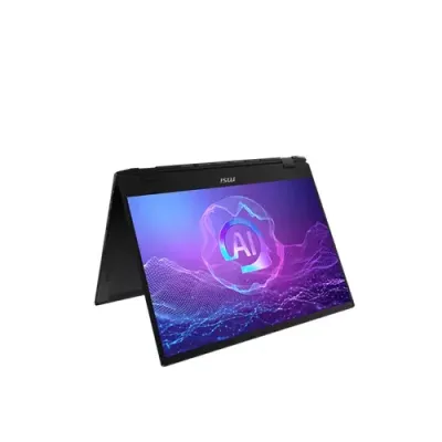 MSI SUMMIT 16 AI EVO A2HMTG-032UK laptop Intel Core Ultra 7 255H Hybrid (2-in-1) 40.6 cm (16") Touchscreen Quad HD+ 32 GB LPDDR5-SDRAM 1 TB SSD Wi-Fi 7 (802.11be) Windows 11 Home UK English Black - Thumbnail 2
