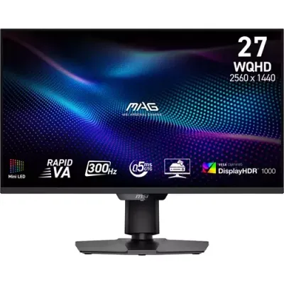 MSI MAG 274QPF X30MV computer monitor 68.6 cm (27") 2560 x 1440 pixels Wide Quad HD LCD Black - Thumbnail 2