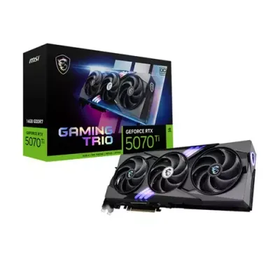 MSI GAMING GeForce RTX 5070 Ti 16G TRIO OC NVIDIA 16 GB GDDR7 - Thumbnail 2