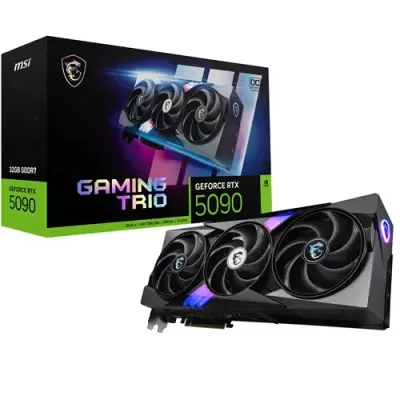 MSI GAMING GeForce RTX5090 TRIO OC 32GB NVIDIA GeForce RTX 5090 GDDR7 - Thumbnail 2