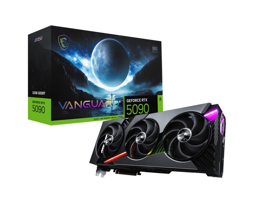 MSI GeForce RTX 5090 32G VANGUARD SOC NVIDIA 32 GB GDDR7 - Image 1