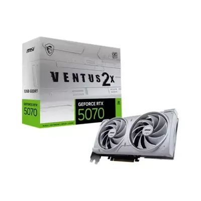 MSI GeForce RTX5070 VENTUS 2X OC White NVIDIA GeForce RTX 5070 12 GB G - Thumbnail 4