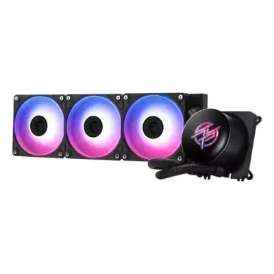 MSI MPG CORELIQUID P13 computer cooling system Processor All-in-one liquid cooler 12 cm Black 1 pc(s) - Thumbnail 2
