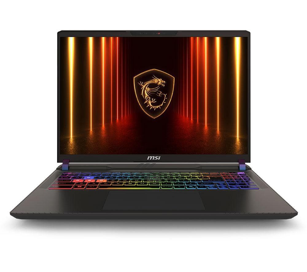 MSI Vector 16 HX AI A2XWIG-283UK Intel Core Ultra 9 275HX Laptop 40.6 cm (16") Quad HD+ 16 GB DDR5-SDRAM 1 TB SSD NVIDIA GeForce RTX 5080 Wi-Fi 6E (802.11ax) Windows 11 Home Grey - Image 1