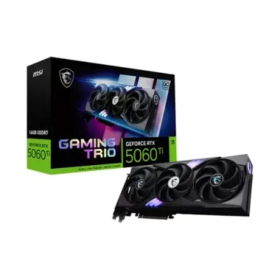 MSI GAMING GeForce RTX 5060 TI 16G TRIO OC NVIDIA 16 GB GDDR7 - Thumbnail 3