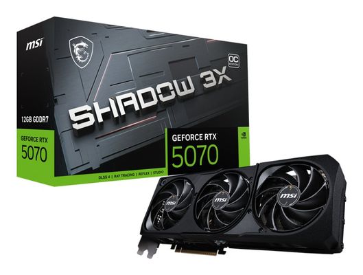 MSI GeForce RTX 5070 12G SHADOW 2X OC NVIDIA 12 GB GDDR7