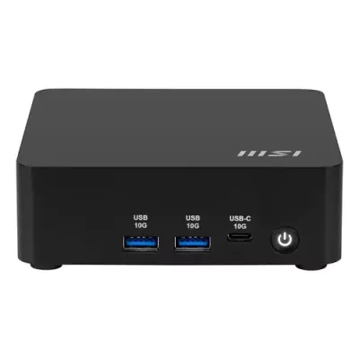MSI Cubi NUC AI 1UMG Intel Core Ultra 7 155H, Barebone, NUC, SFF, Mini Computer, HTPC, (NO RAM, NO Storage, NO OS), Intel Graphics/DDR5/Dual ThunderBolt 4/Dual HDMI/Dual LAN/WiFi 6E/BT 5.3/VESA - Thumbnail 2
