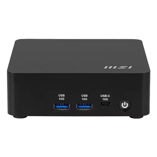 MSI Cubi NUC AI 1UMG Intel Core Ultra 5 125H Desktop PC NUC SFF Mini Computer HTPC (16GB RAM 512GB Storage Windows 11 PRO) Intel Graphics/DDR5/Dual ThunderBolt 4/Dual HDMI/Dual LAN/WiFi 6E/BT 5.3/VESA - Image 1