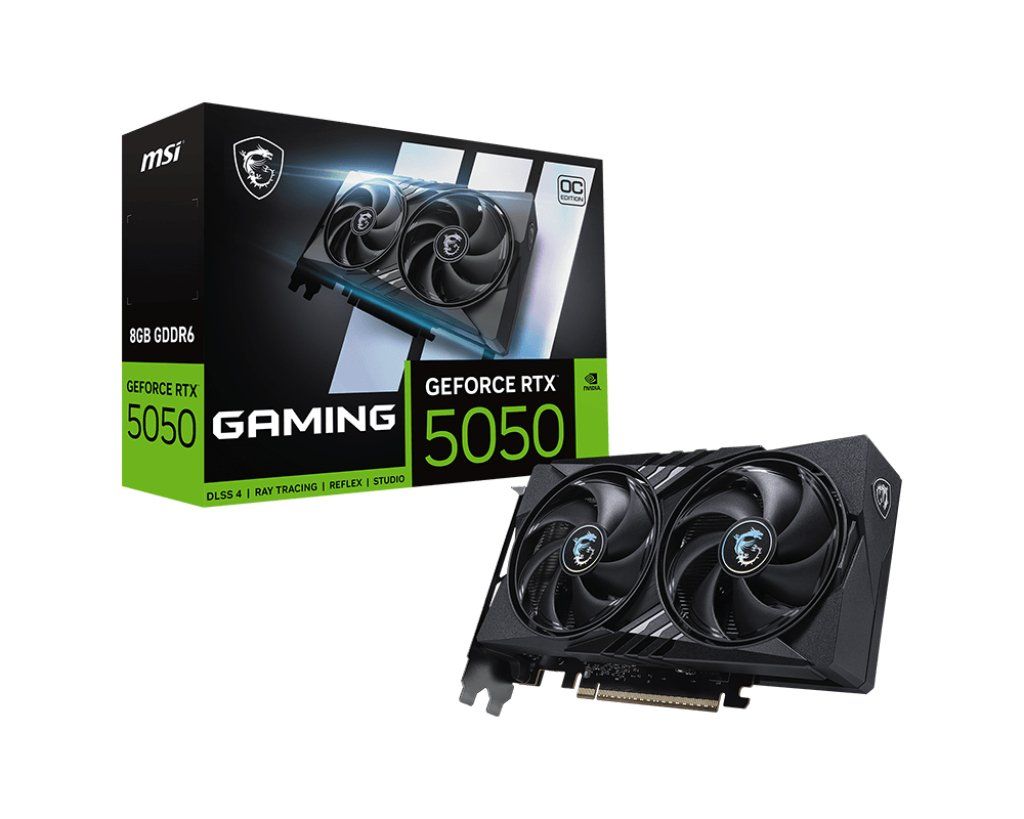 MSI GeForce RTX 5050 8G GAMING OC NVIDIA 8 GB GDDR6 - Image 1