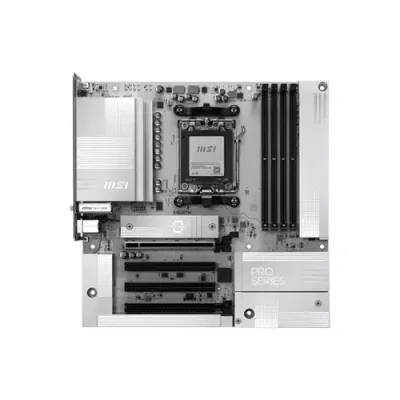MSI AM5 PRO B850M-A WIFI PZ M-ATX AMD B850 Socket AM5 micro ATX - Thumbnail 2