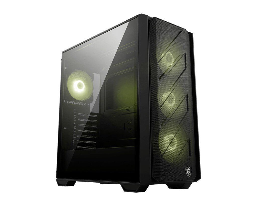 MSI MAG FORGE 330R AIRFLOW computer case Midi Tower Black. Transparent - Image 1