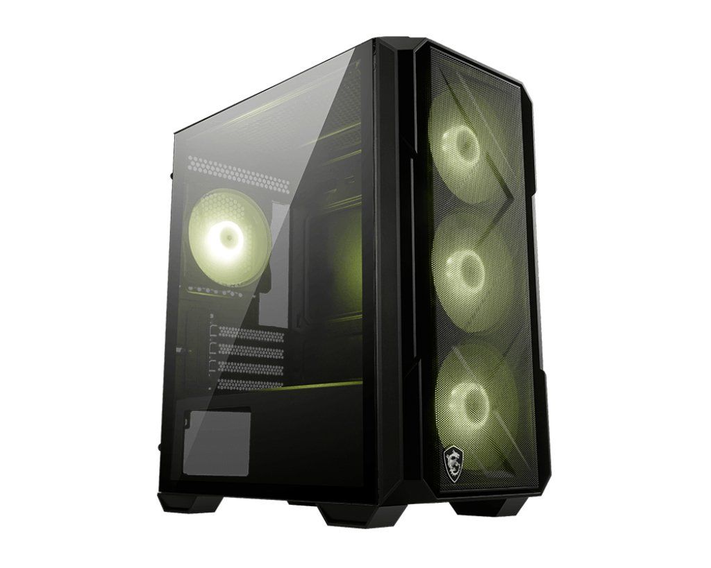 MSI MAG FORGE M120R AIRFLOW computer case Mini Tower Black. Transparen - Image 1