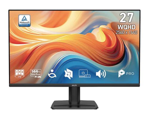 MSI Pro MP275Q E14 computer monitor 68.6 cm (27") 2560 x 1440 pixels Wide Quad HD LED Black