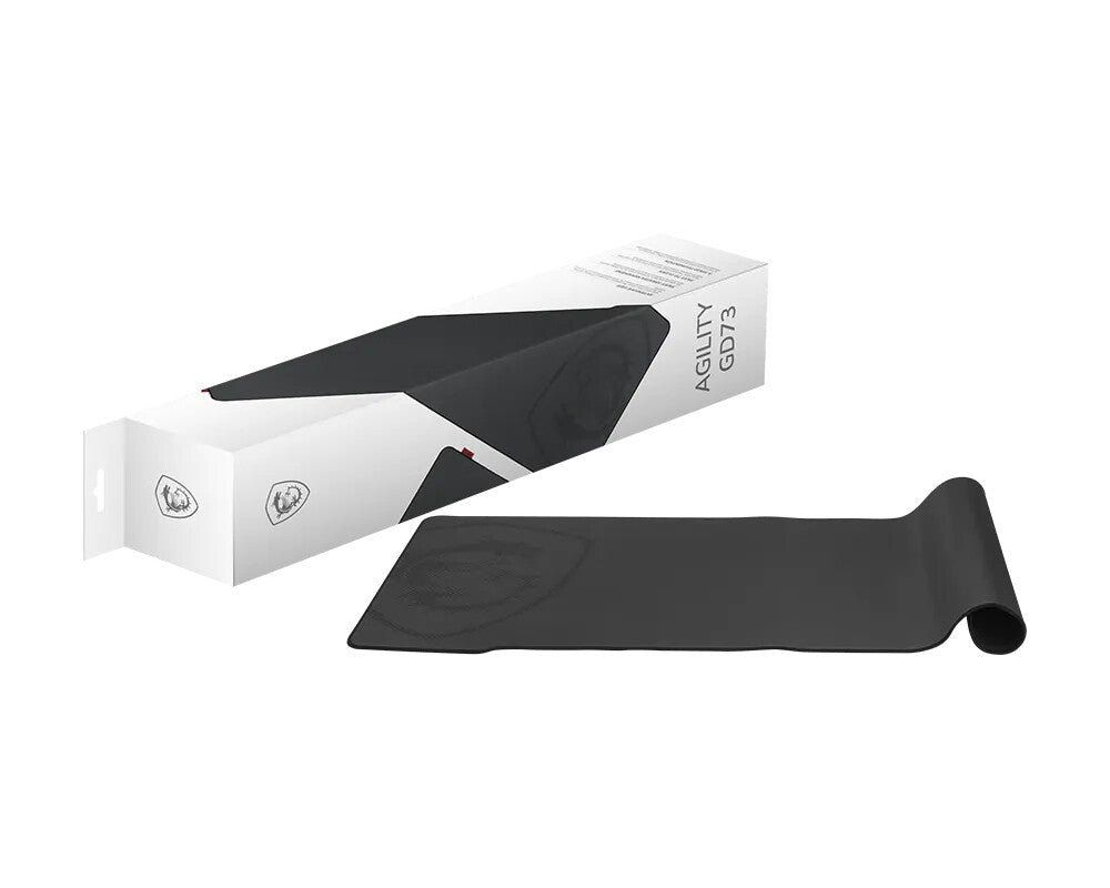 MSI AGILITY GD73 mouse pad Gaming mouse pad Black - Image 1