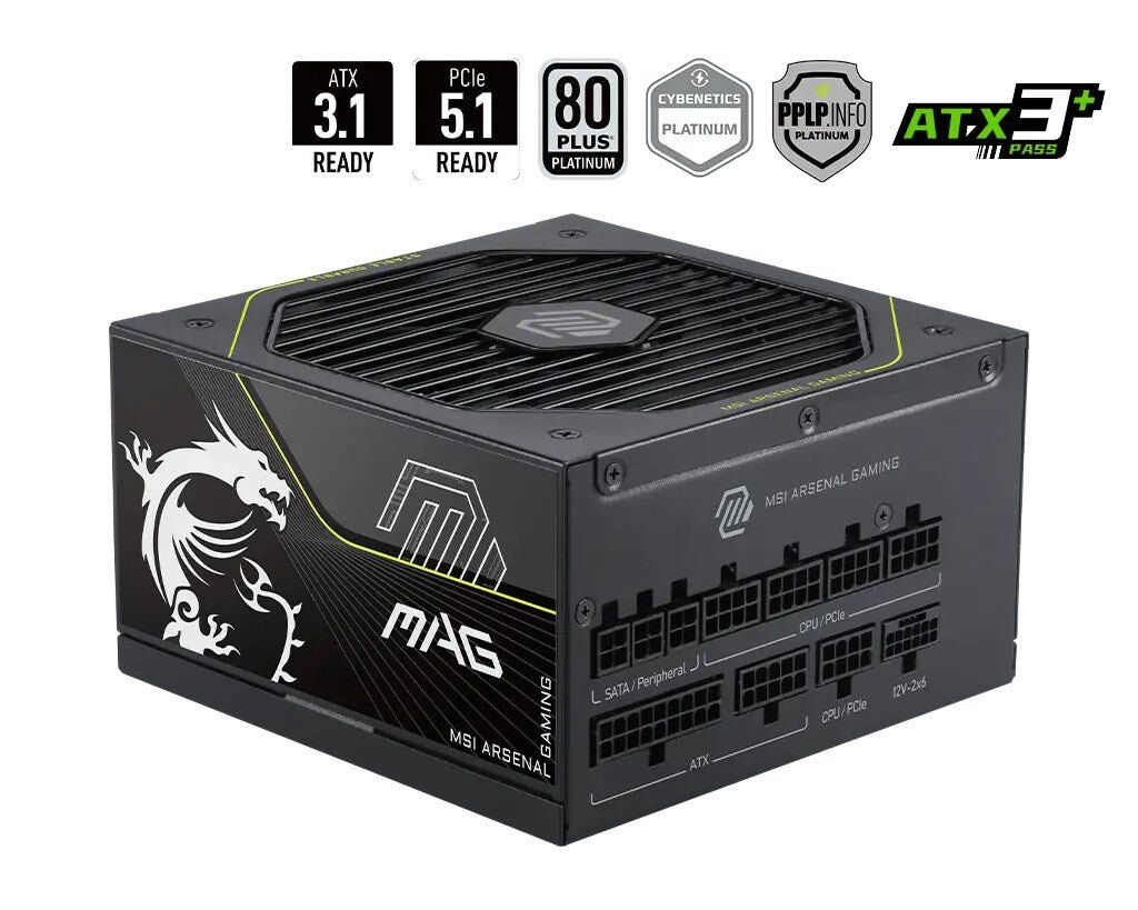 MSI MAG A1200PLS PCIE5 - Image 1
