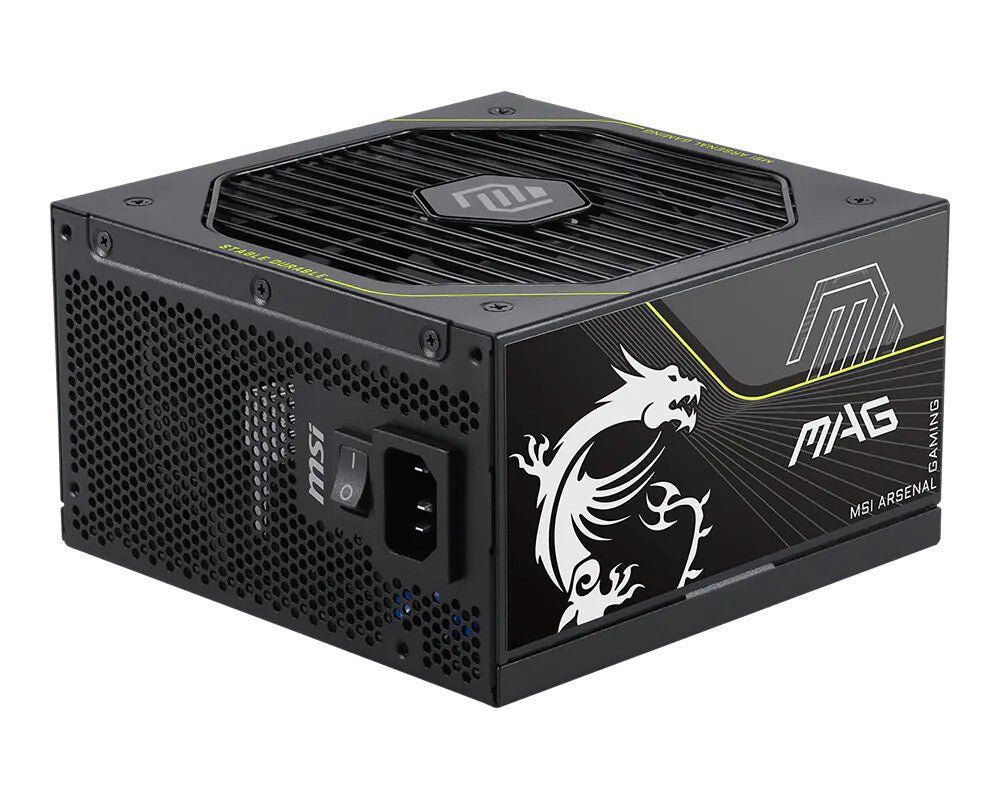 MSI MAG A1000PLS PCIE5 power supply unit 1000 W 24-pin ATX ATX Black - Image 1