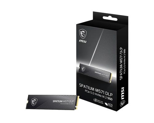 MSI SPATIUM M571 DLP PCIe 5.0 NVMe M.2 2TB PCI Express 5.0 3D NAND - Thumbnail 2