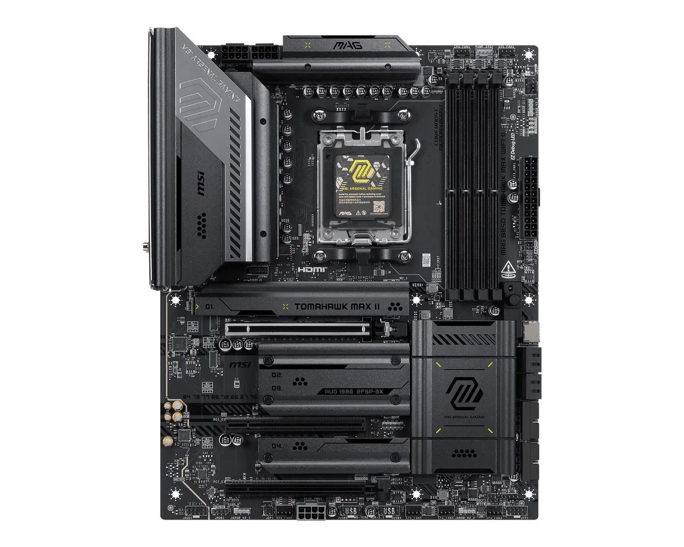 MSI MAG B850 TOMAHAWK MAX WIFI II motherboard AMD B850 Socket AM5 ATX - Image 1
