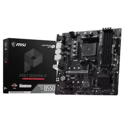 MSI PRO B550M-P motherboard AMD B550 Socket AM4 ATX