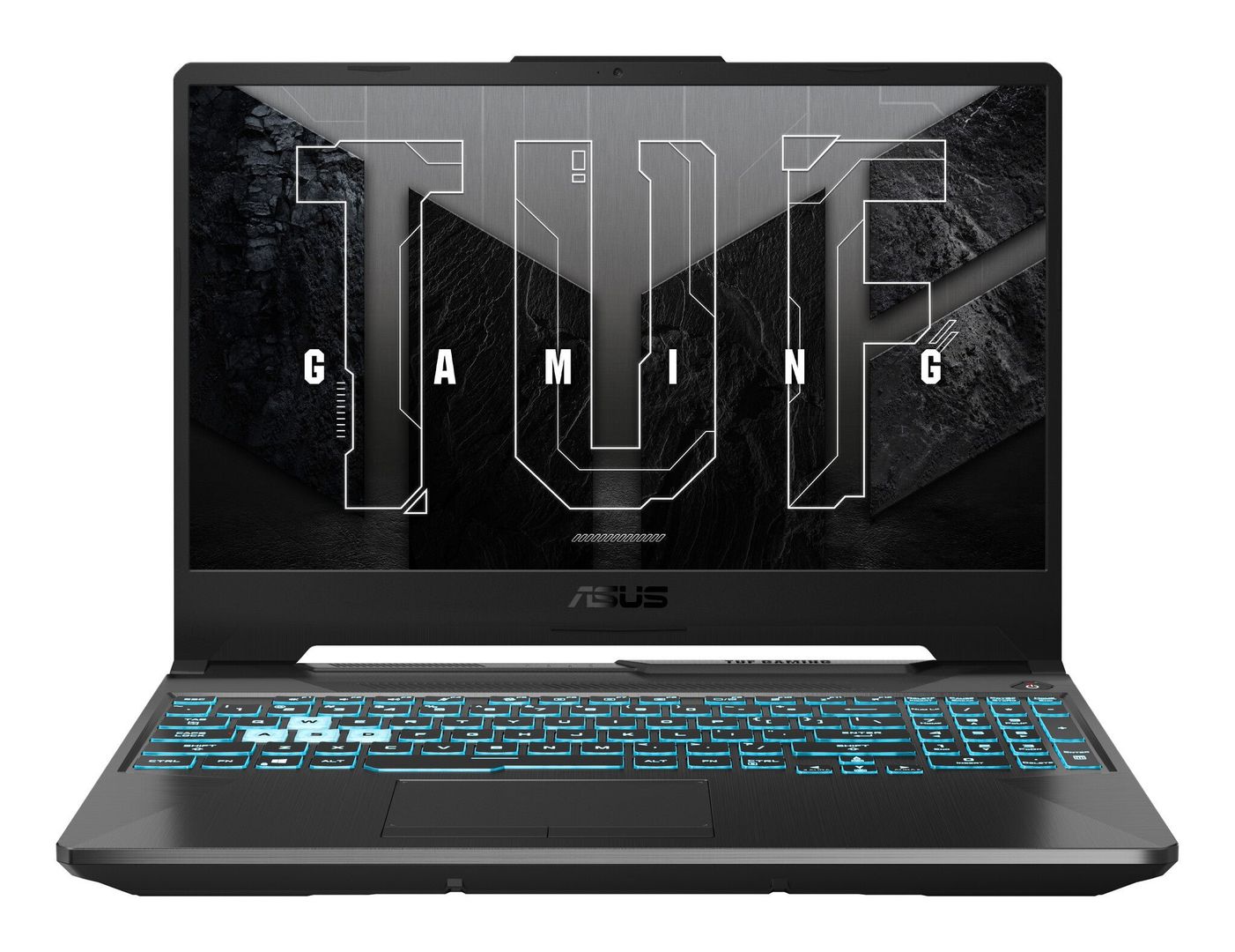 ASUS TUF Gaming F15 FX506HF-HN032W Intel® Core™ i5 i5-11400H Laptop 39.6 cm (15.6") Full HD 16 GB DDR4-SDRAM 512 GB SSD NVIDIA GeForce RTX 2050 Wi-Fi 6 (802.11ax) Windows 11 Home Black - Image 1