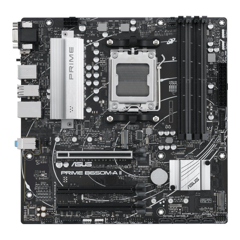 ASUS PRIME B650M-A II-CSM AMD B650 Socket AM5 micro ATX - Image 1
