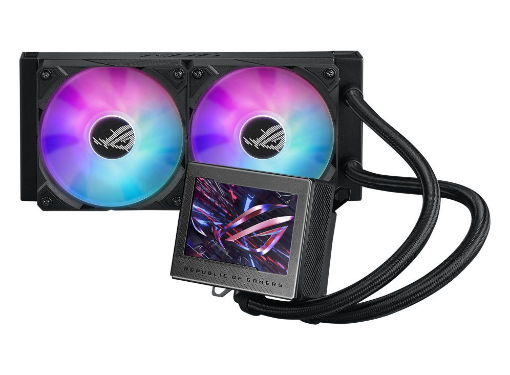 ASUS ROG Ryujin III 240 ARGB Processor All-in-one liquid cooler 12 cm Black 1 pc(s) - Image 1