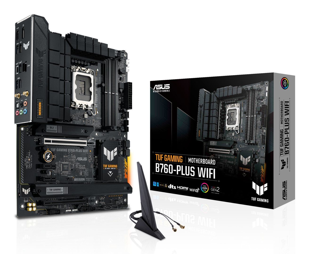 ASUS TUF Gaming B760-Plus WIFI Intel B760 LGA 1700 ATX - Image 1