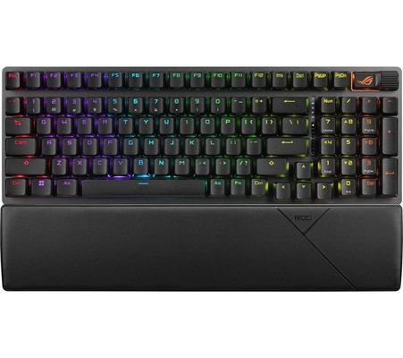 ASUS ROG Strix Scope II 96 Wireless keyboard Gaming USB + RF Wireless + Bluetooth QWERTY UK English Black