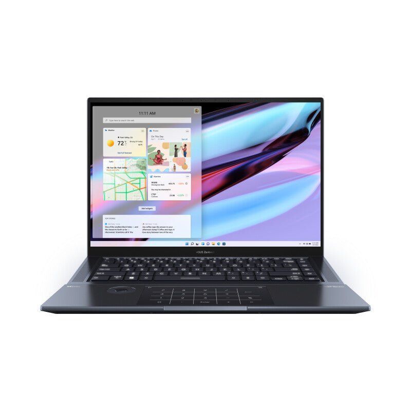 ASUS Zenbook Pro 16X OLED UX7602VI-MY016W Intel® Core™ i9 i9-13900H Laptop 40.6 cm (16") Touchscreen 3.2K 32 GB LPDDR5-SDRAM 1 TB SSD NVIDIA GeForce RTX 4070 Wi-Fi 6E (802.11ax) Windows 11 Home Black - Image 1